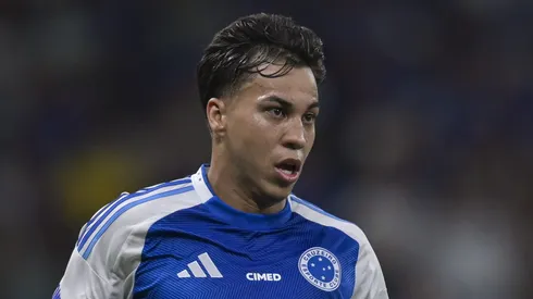 Kaio Jorge, atacante do Cruzeiro em partida pelo campeonato brasileiro (Foto: Pedro Vilela/Getty Images)