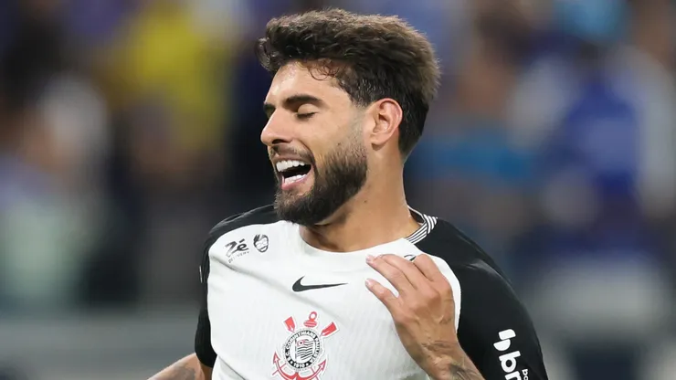 Yuri Alberto jogador do Corinthians lamenta durante partida contra o Cruzeiro no estadio Mineirao pelo campeonato Brasileiro A 2025. Foto: Gilson Lobo/AGIF
