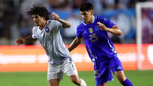 Rivero em partida pela Seleção Argentina. Photo by Megan Briggs/Getty Images