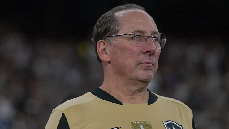 John Charles Textor CEO do Botafogo durante partida contra o Vasco no estadio Engenhao pelo campeonato Copa Do Brasil 2025. Foto: Thiago Ribeiro/AGIF