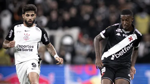 Yuri Alberto e Rayan em Corinthians x Vasco. Fotos: Matheus Lima/Vasco.