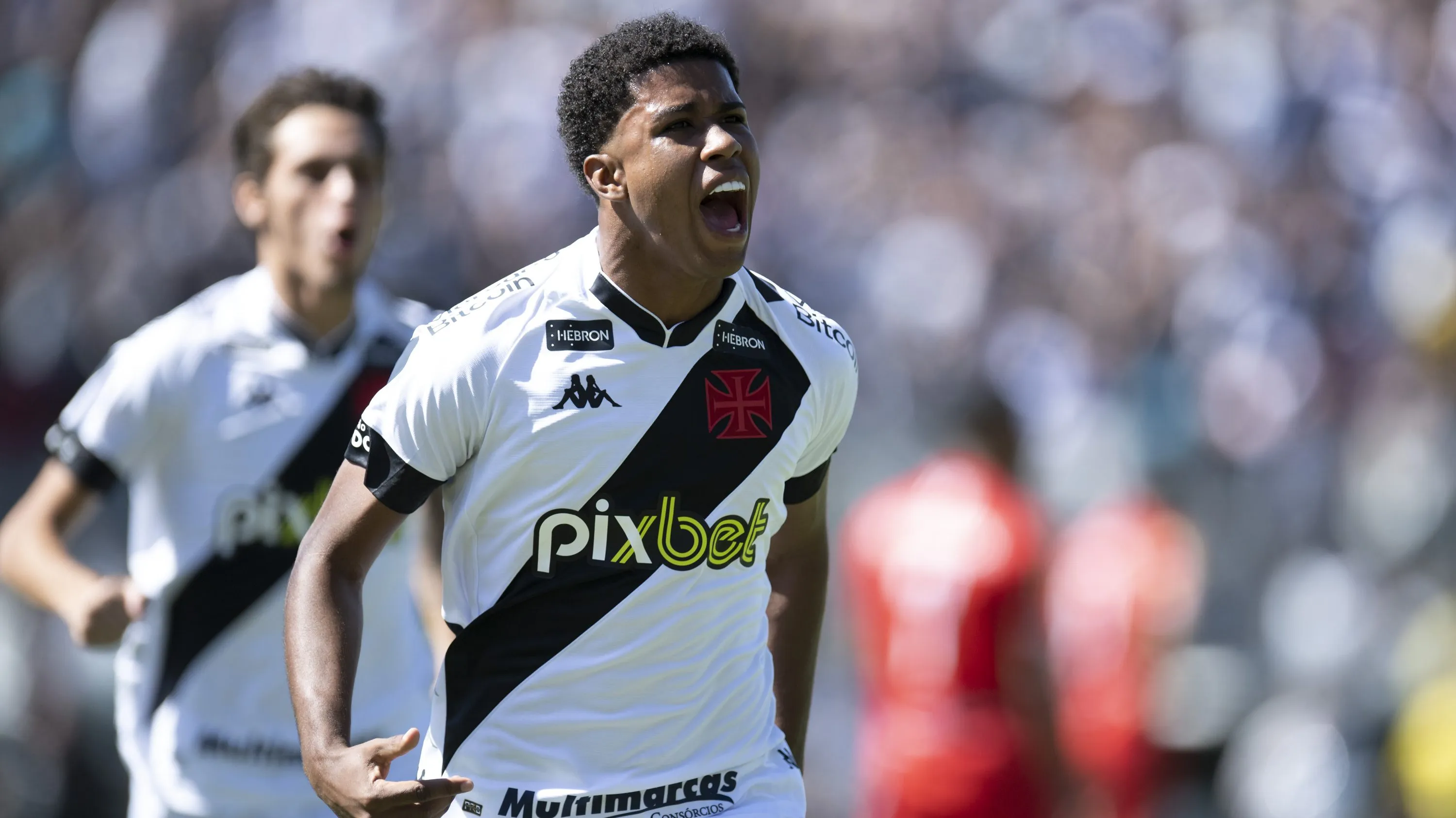Andrey Santos atuando pelo Vasco em 2022. Foto: Jorge Rodrigues/AGIF