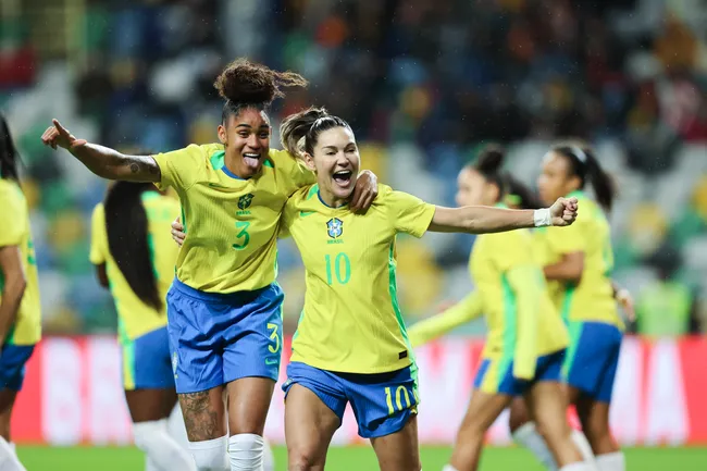 Brasil vence Portugal. Foto: Lívia Villas Boas/CBF