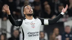SP - SAO PAULO - 17/12/2025 - COPA DO BRASIL 2025, CORINTHIANS X VASCO -Maycon jogador do Corinthians lamenta durante partida contra o Vasco no estadio Arena Corinthians pelo campeonato Copa Do Brasil 2025. Foto: Joisel Amaral/AGIF