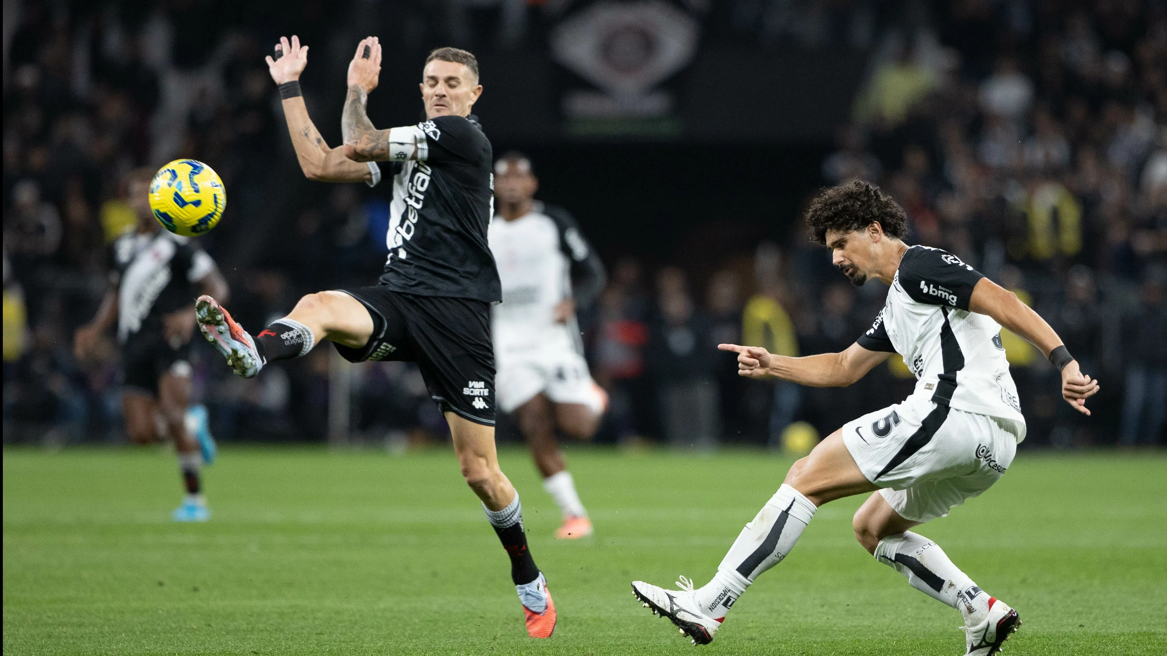 Vasco X Corinthians. Foto: Joisel Amaral/AGIF