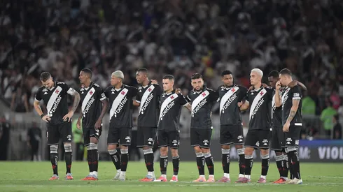 RJ - RIO DE JANEIRO - 14/12/2025 - COPA DO BRASIL 2025, FLUMINENSE X VASCO - Jogadores do Vasco nos penaltis em decisao durante partida contra o Fluminense no estadio Maracana pelo campeonato Copa Do Brasil 2025. Foto: Thiago Ribeiro/AGIF