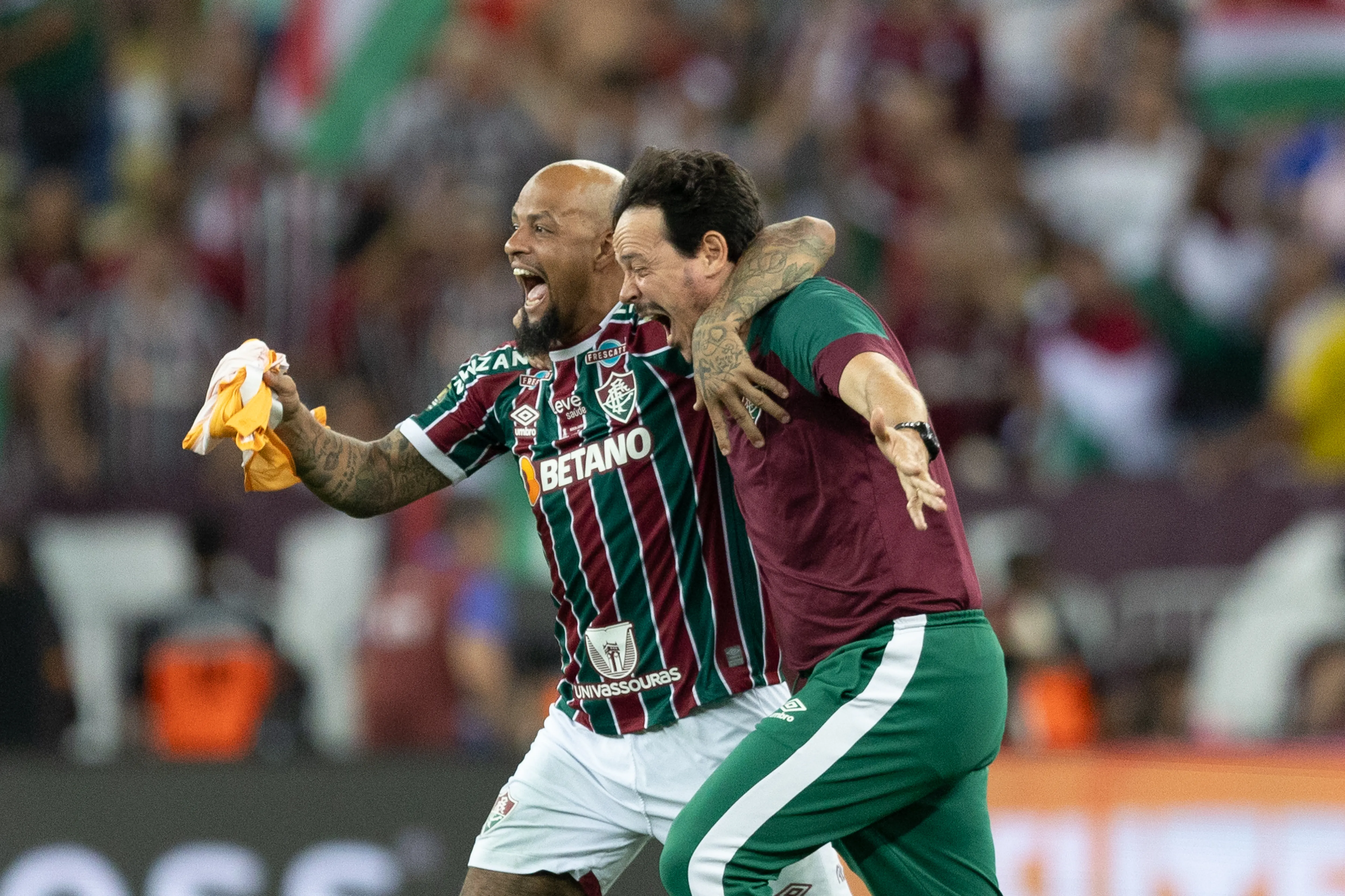 Diniz foi campeão da Libertadores com o Fluminense no Maracanã. Foto: Liamara Polli/AGIF
