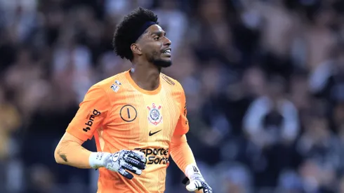Hugo Souza é o goleiro do Corinthians. Foto: Marcello Zambrana/AGIF
