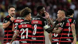Gerson e Cebolinha, jogando juntos no Flamengo