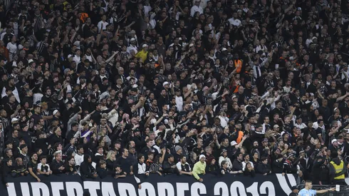 Torcida do Corinthians diante do Vasco na Copa do Brasil. (Photo by Ricardo Moreira/Getty Images)
