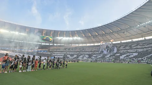 Torcida do Vasco durante partida contra Corinthians no estadio Maracana pelo campeonato Copa Do Brasil 2025. Foto: Thiago Ribeiro/AGIF