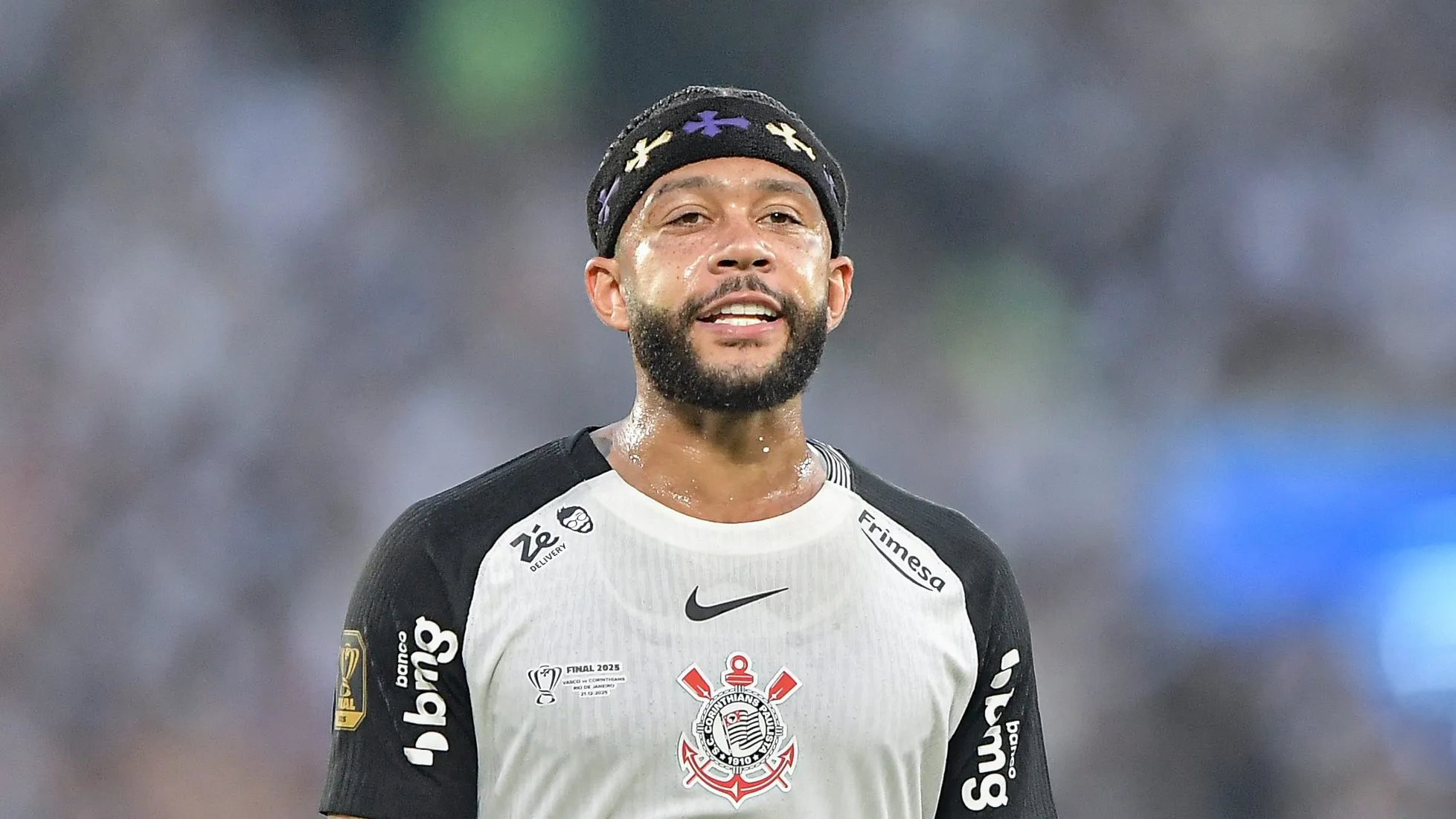 Memphis Depay. atacante holandês do Corinthians