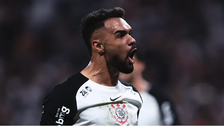 Raniele jogador do Corinthians. Foto: Ettore Chiereguini/AGIF