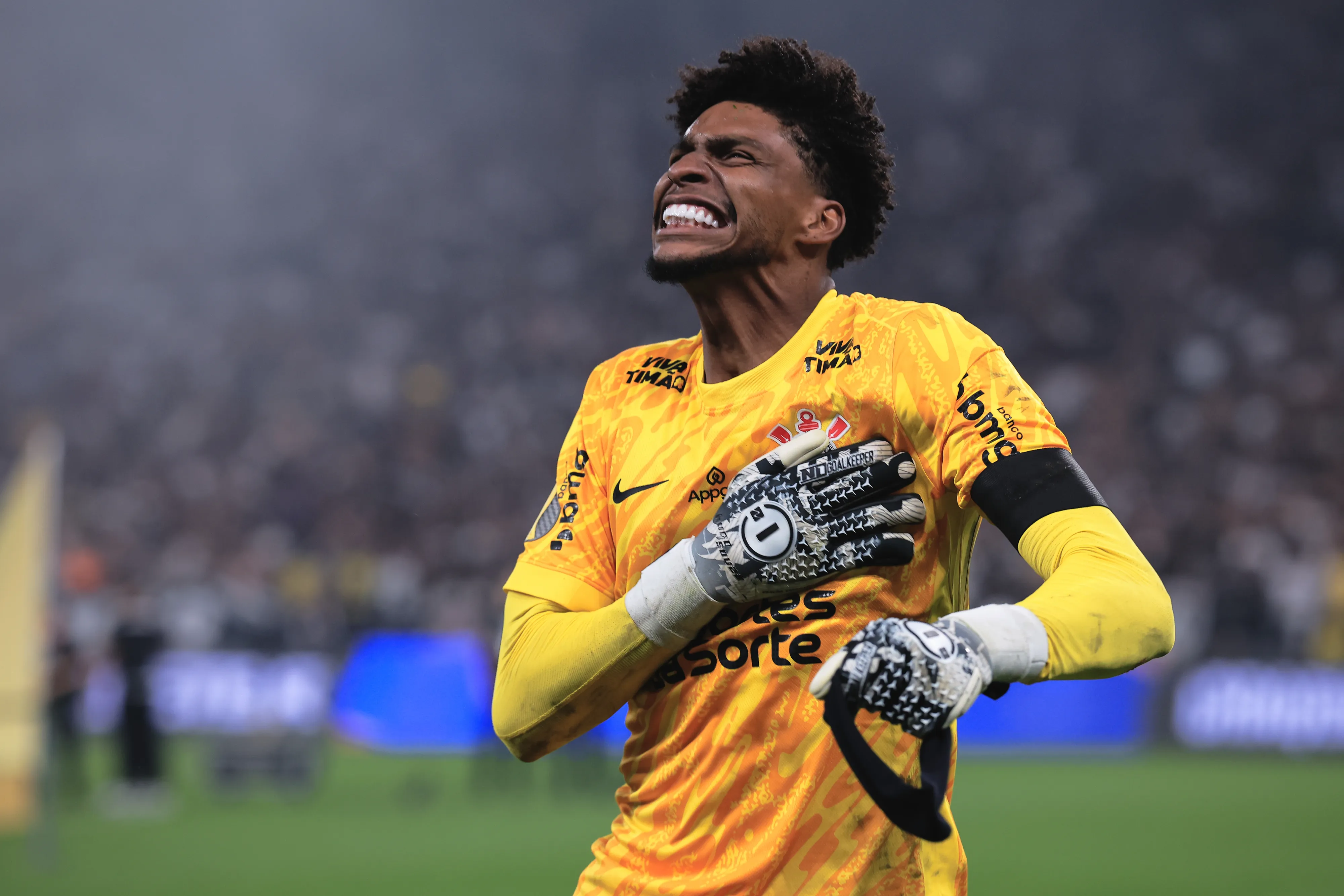 Hugo foi personagem central em título do Paulistão sobre o Palmeiras. Foto: Ettore Chiereguini/AGIF