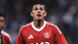 SP - SAO PAULO - 03/05/2025 - BRASILEIRO A 2025, CORINTHIANS X INTERNACIONAL - Bernabei jogador do Internacional durante partida contra o Corinthians no estadio Arena Corinthians pelo campeonato Brasileiro A 2025. Foto: Ettore Chiereguini/AGIF