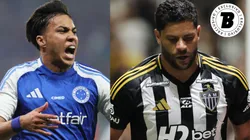 Kaio Jorge e Hulk vão os principais atacantes do futebol mineiro - Fotos: Gilson Lobo/AGIF