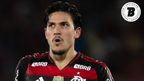 Flamengo durante partida pelo Flamengo