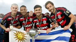 - Flamengo tem muitos uruguaios no elenco Foto: Gilvan de Souza/Flamengo