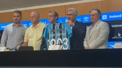 Luís Castro foi apresentado oficialmente pelo Grêmio - Foto: Bolavip Brasil/Better Collective