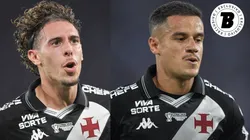 Nuno Moreira e Coutinho se destacaram no Vasco em 2025 - Fotos: Thiago Ribeiro/AGIF