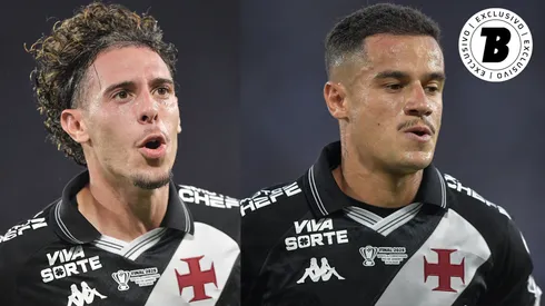 Nuno Moreira e Coutinho se destacaram no Vasco em 2025 - Fotos: Thiago Ribeiro/AGIF