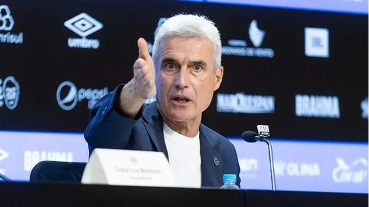 Luís Castro, novo técnico do Grêmio. Foto: Pedro H. Tesch / Grêmio FBPA
