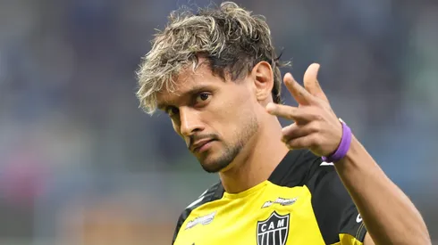 MG - BELO HORIZONTE - 11/09/2025 - COPA DO BRASIL 2025, CRUZEIRO X ATLETICO-MG - Gustavo Scarpa jogador do Atletico-MG durante aquecimento antes da partida contra o Cruzeiro no estadio Mineirao pelo campeonato Copa Do Brasil 2025. Foto: Gilson Lobo/AGIF