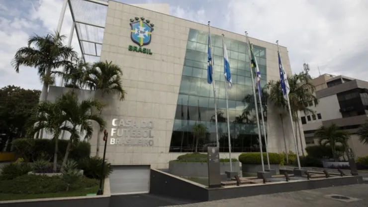 Sede da CBF no Rio de Janeiro — Foto: Lucas Figueiredo/CBF