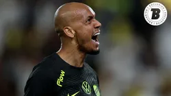Fabinho tem contrato no Al-Ittihad até junho de 2026 e interessa ao Palmeiras - Foto: Yasser Bakhsh/Getty Images