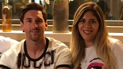 Lionel Messi e sua irmão, María Sol. Foto: Reprodução Instagram