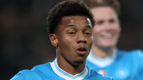 David Neres foi essencial para o título do Napoli na Supercopa da Itália (Photo by Yasser Bakhsh)