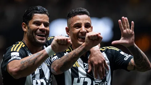 Hulk e Guilherme Arana, ídolos do Atlético-MG