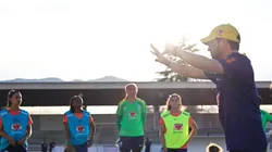 Arthur Elias em segundo treino com a Seleção para amistoso contra França. Foto: Lívia Villas Boas/CBF