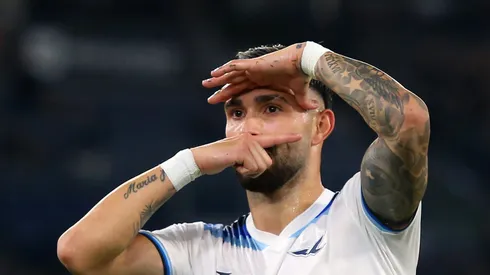 Castellanos em campo pela Lazio.