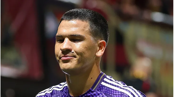 César Araújo, volante do Orlando City em partida pela liga MLS (Foto: Kevin C. Cox/Getty Images)