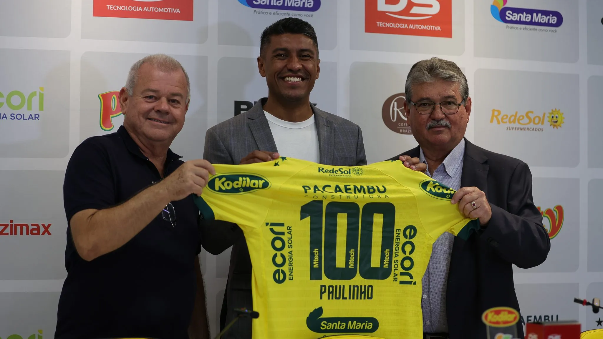 Paulinho no Mirassol. Foto: Pedro Zacchi/AGIF