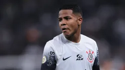 SP - SAO PAULO - 25/07/2024 - BRASILEIRO A 2024, CORINTHIANS X GREMIO - Wesley jogador do Corinthians durante partida contra o Gremio no estadio Arena Corinthians pelo campeonato Brasileiro A 2024. Foto: Ettore Chiereguini/AGIF