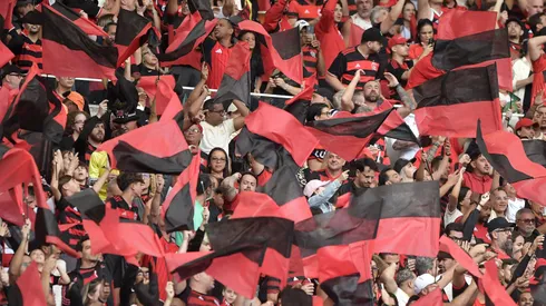 RJ - RIO DE JANEIRO - 19/10/2025 - BRASILEIRO A 2025, FLAMENGO X PALMEIRAS - Torcida do Flamengo durante partida contra Palmeiras no estadio Maracana pelo campeonato Brasileiro A 2025. Foto: Thiago Ribeiro/AGIF