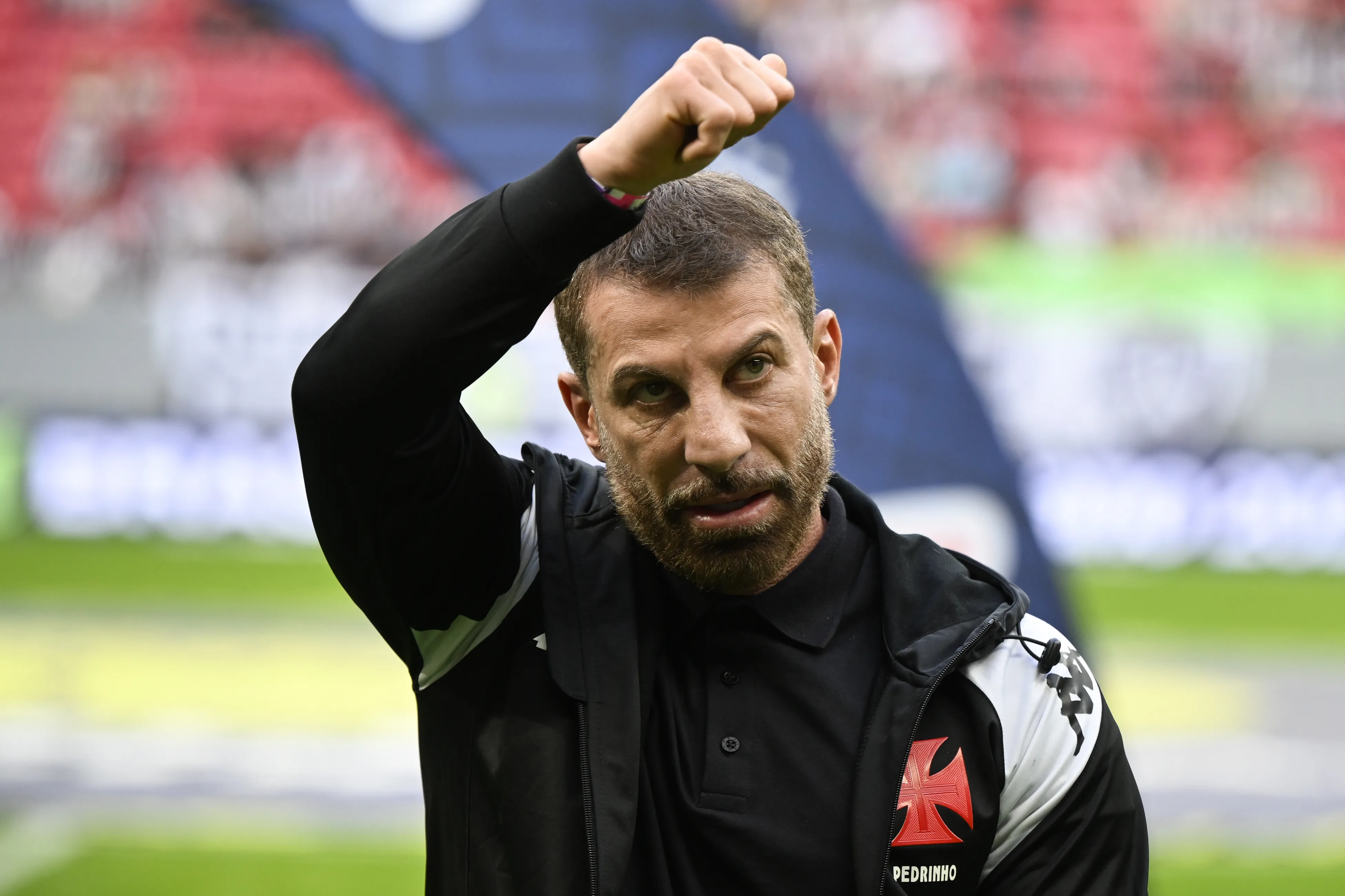 DF – BRASILIA – 12/07/2025 – BRASILEIRO A 2025, VASCO X BOTAFOGO – Pedrinho presidente do Vasco antes da partida contra o Botafogo no estadio Mane Garrincha pelo campeonato Brasileiro A 2025. Foto: Mateus Bonomi/AGIF