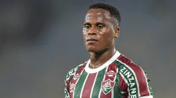 RJ - RIO DE JANEIRO - 17/07/2025 - BRASILEIRO A 2025, FLUMINENSE X CRUZEIRO - Arias jogador do Fluminense durante partida contra o Cruzeiro no estadio Maracana pelo campeonato Brasileiro A 2025. Foto: Thiago Ribeiro/AGIF
