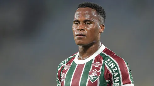 RJ - RIO DE JANEIRO - 17/07/2025 - BRASILEIRO A 2025, FLUMINENSE X CRUZEIRO - Arias jogador do Fluminense durante partida contra o Cruzeiro no estadio Maracana pelo campeonato Brasileiro A 2025. Foto: Thiago Ribeiro/AGIF