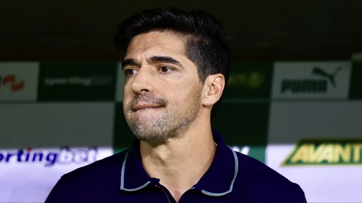 Abel Ferreira tecnico do Palmeiras durante partida contra o Vasco