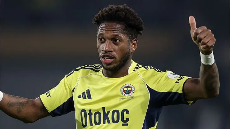 Fred no Fenerbahce . Foto;Ahmad Mora/Getty Images