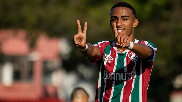 Após contratar Jemmes, Fluminense define empréstimo de Kayky Almeida ao Mirassol — Foto Foto Leonardo BrasilFFC