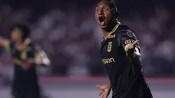 SP - SAO PAULO - 19/08/2025 - COPA LIBERTADORES 2025, SAO PAULO X ATLETICO NACIONAL - Alfredo Morelos jogador do Atletico Nacional reclama com a arbitragem durante partida contra o Sao Paulo no estAdio Morumbi pelo campeonato Copa Libertadores 2025. Foto: Ettore Chiereguini/AGIF