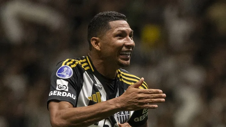 Rony jogador do Atletico-MG durante partida contra o Independiente del Valle no estadio Arena MRV pelo campeonato Copa Sul-americana 2025. Foto: Fernando Moreno/AGIF