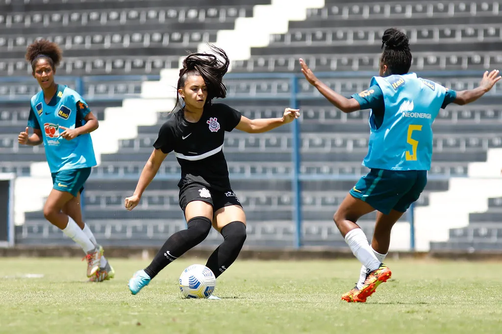 Mariza se despede do Timão. Foto: Rodrigo Gazzanel/Ag. Corinthians