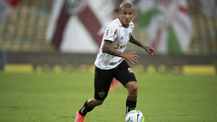 Arana, jogador do Atlético-MG, durante partida contra o Fluminense no estadio Maracana pelo campeonato Brasileiro A 2020. Foto: Jorge Rodrigues/AGIF