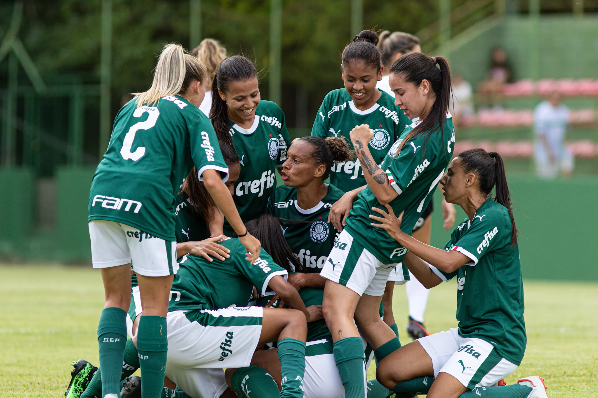 Campeãs do Paulistão 2025. Foto: Rebeca Reis/AGIF