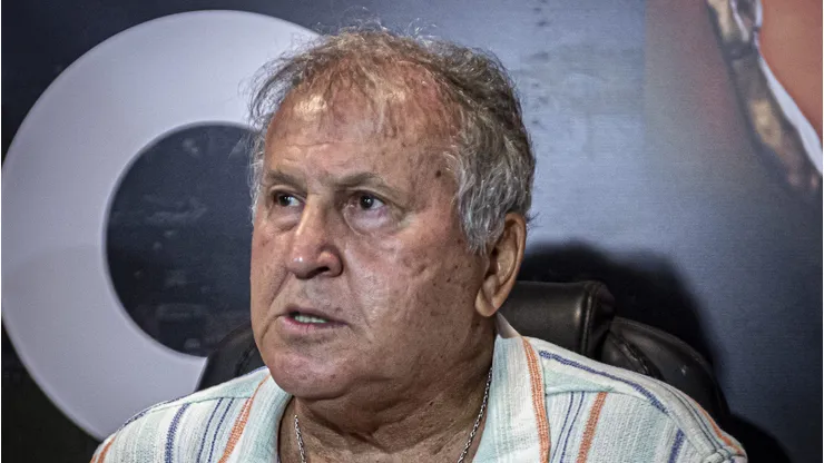 Zico durante evento realizado no Fla. Foto: Paula Reis / Flamengo